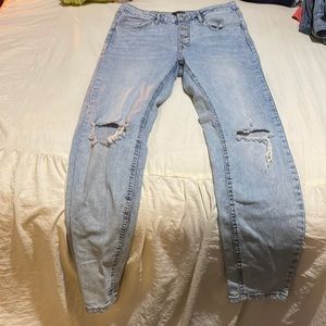 Wild Fable Light Wash Denim Ripped Jeans Women